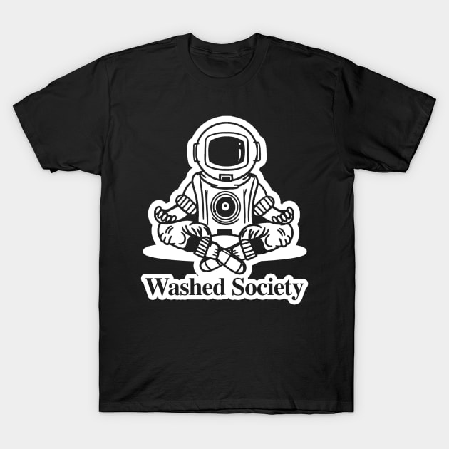 Washed Society Astronaut T-Shirt by rare